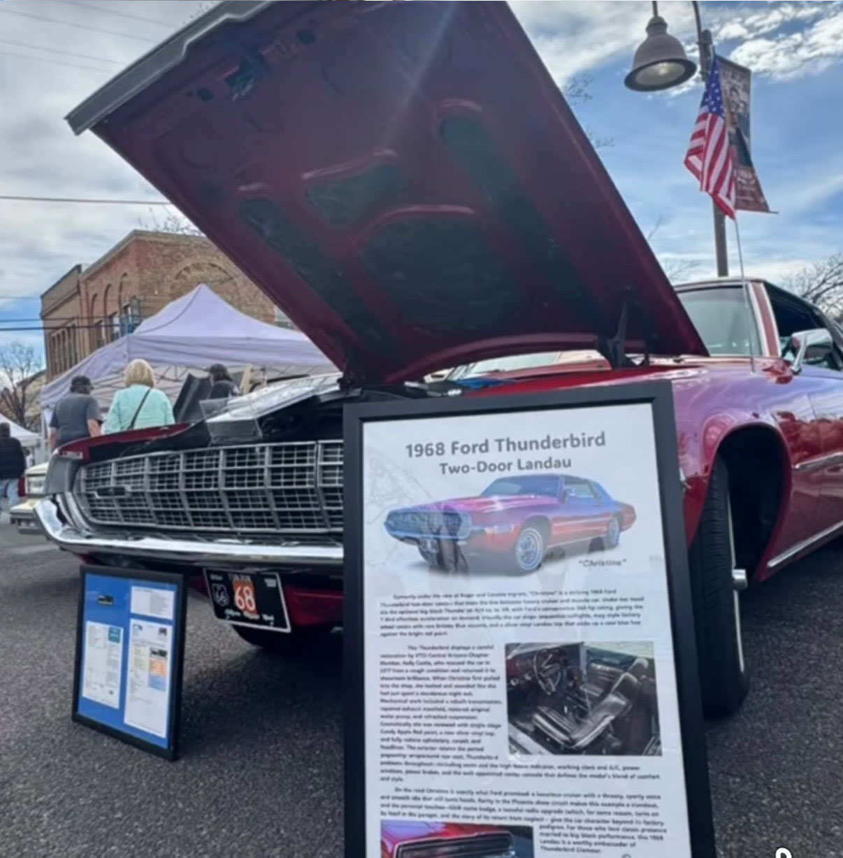 1968 Ford Thunderbird Candy Apple Red